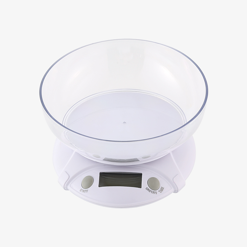 Báscula de cocina electrónica de material ABS de alta precisión KDA-3 3kg/0,5g con bandeja ovalada