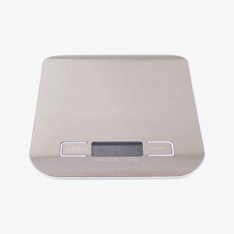 Báscula de cocina electrónica delgada multifunción de acero inoxidable KDF-2 de 5 kg y 11 libras