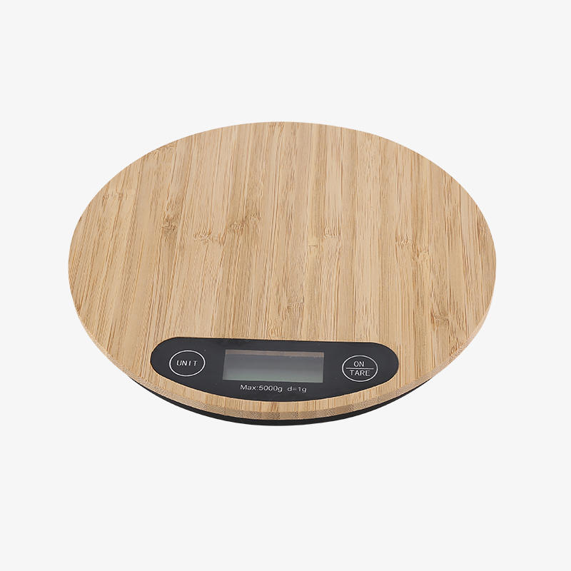 Tabla de cortar de bambú KDE-1 Balanza de cocina electrónica digital de 5 kg