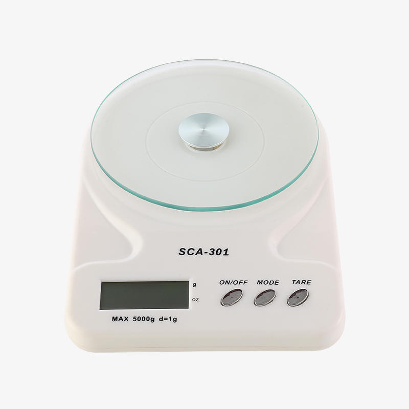 Báscula de cocina electrónica delgada multifunción de acero inoxidable KDD-3 de 5 kg y 11 libras